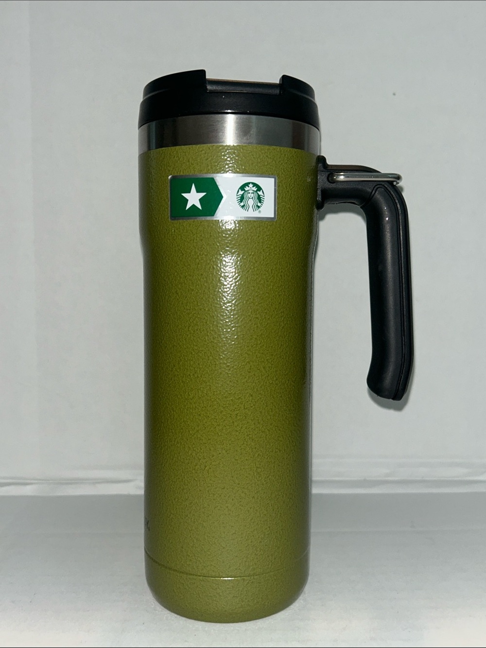 Starbucks + Stanley Military Commitment Tumbler hot travel cup